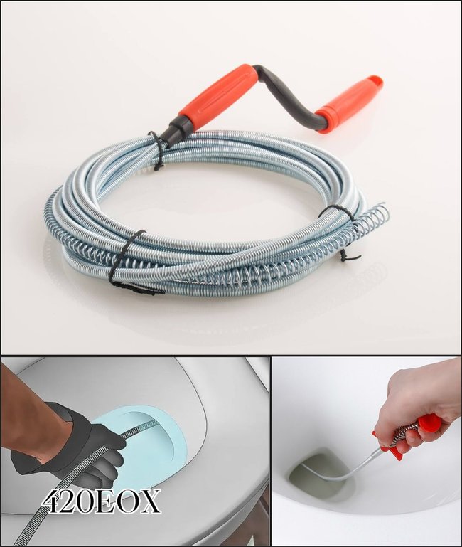 Cách dùng dây lò xo thông cống tại nhà giúp xử lý nhanh nghẹt nhẹ với chi phí thấp, nhưng cần thao tác đúng và an toàn để tránh kẹt dây hay hư hỏng đường ống.
