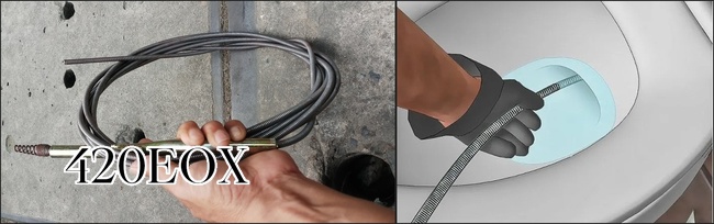Dây thông cống dạng xoắn lò xo không chỉ len lỏi xử lý mọi ngóc ngách mà còn an toàn cho đường ống, tái sử dụng nhiều lần và thân thiện với môi trường.