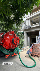 Nhân viên 420exo thi công tại công trình thực tế