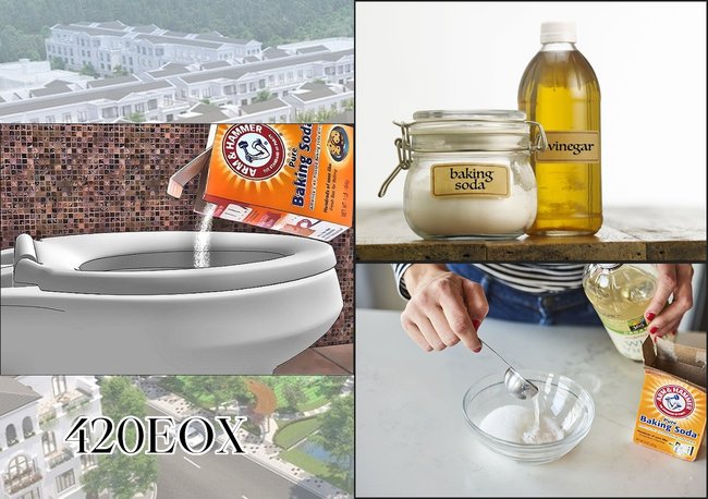 Sự kết hợp baking soda và giấm tạo phản ứng sủi bọt mạnh mẽ, giúp đánh tan dầu mỡ và cặn hữu cơ, mang lại giải pháp thông tắc an toàn, tiết kiệm và thân thiện ngay tại nhà